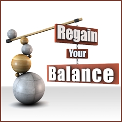 Regain Your Balance - by Ali Hale